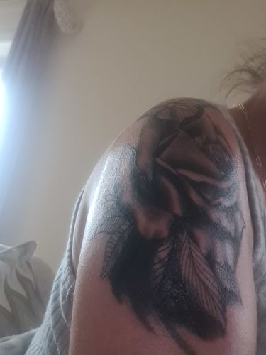 Customer photo review of Signature Tattoo Numbing Cream