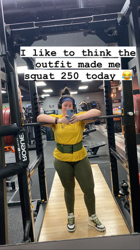 Customer photo review of 27- Regret Tee