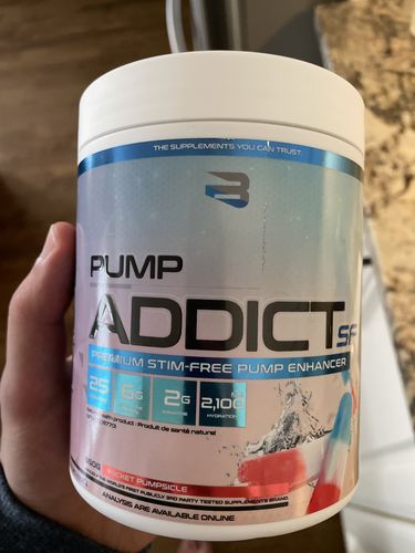 Customer photo review of Pump Addict Stim-Free
