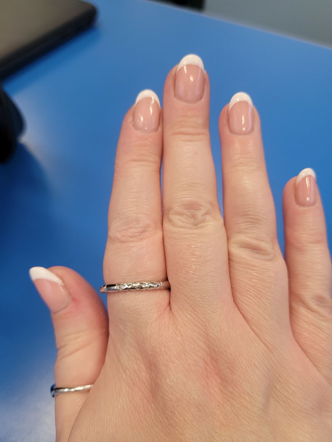 Customer photo review of Allegro Stacking Band Ring