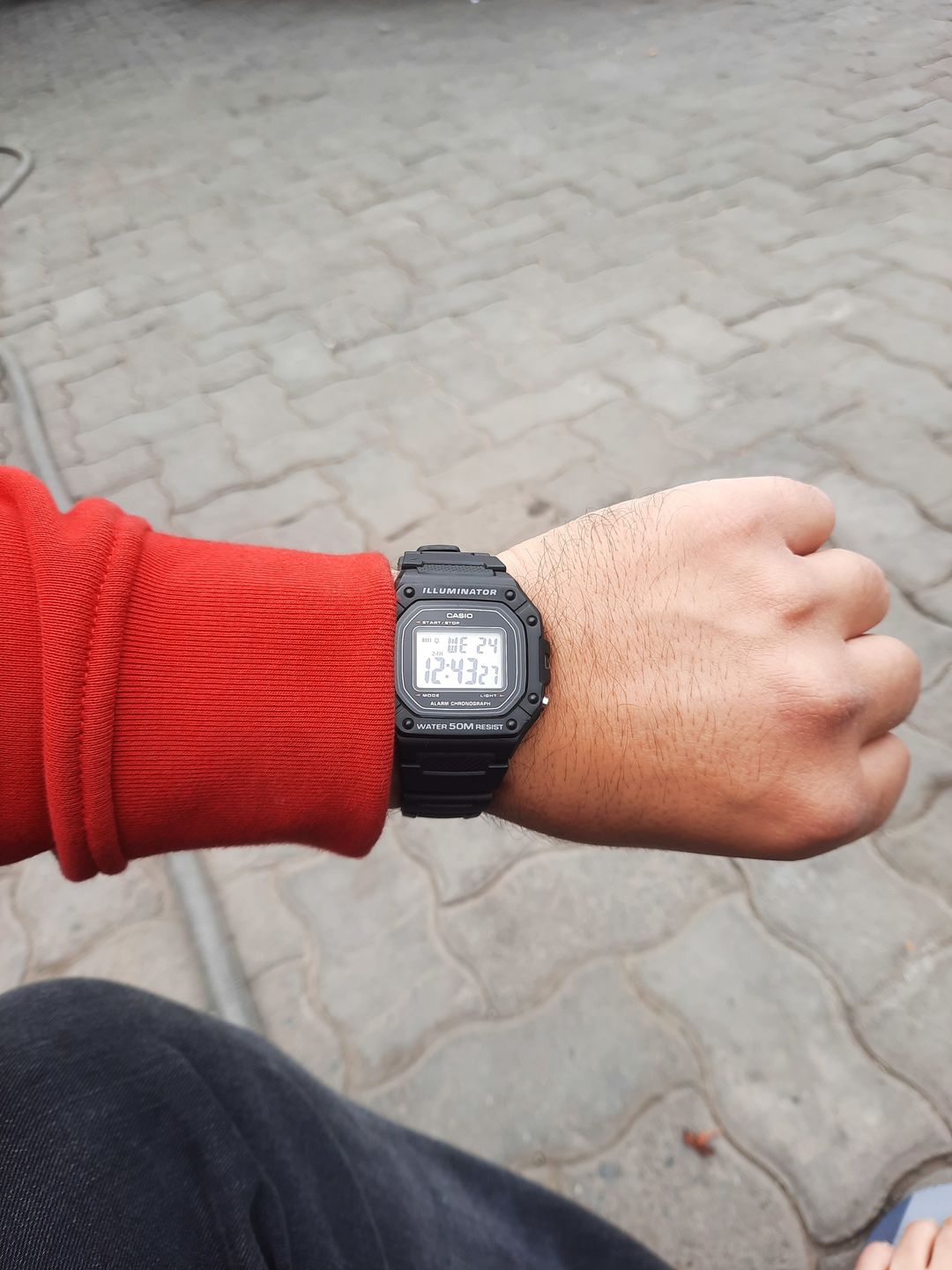 Customer photo review of Reloj Casio Vintage W-218H-1AVDF Negro