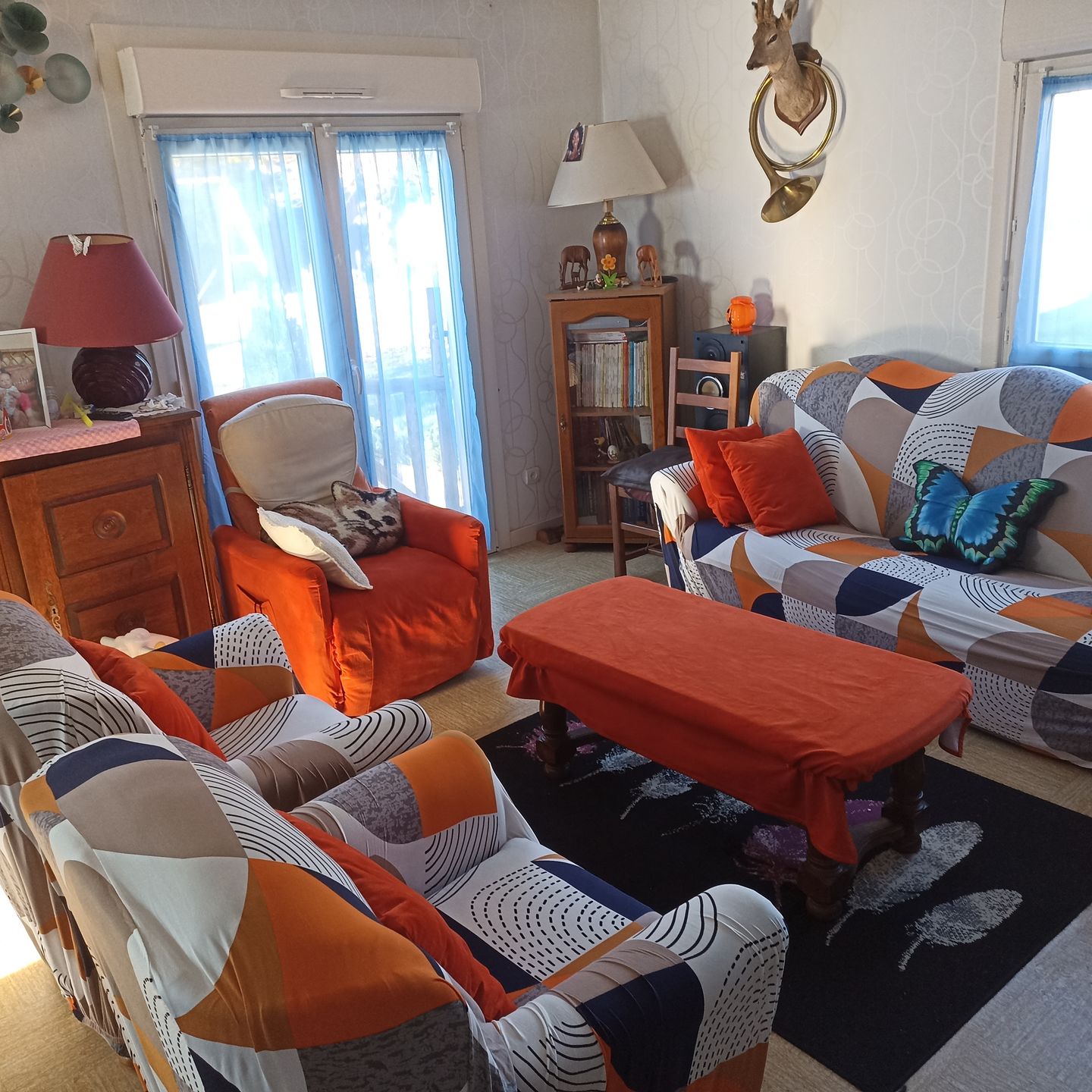 Customer photo review of Vintage - Housses Extensibles de Fauteuil et Canapé - La Maison des Housses