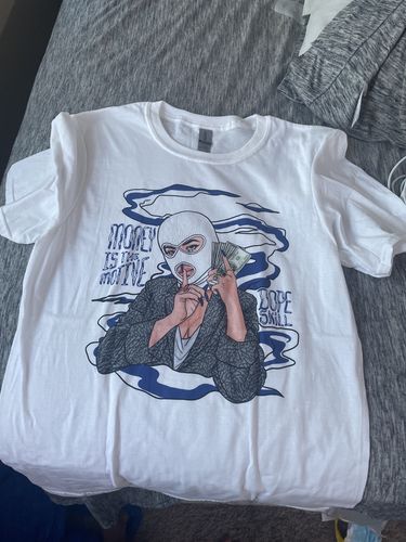 Customer photo review of M.I.T.M Unisex Shirt Match Jordan 3 Racer Blue