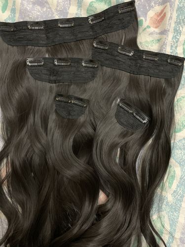 Customer photo review of 22" Natural Wavy