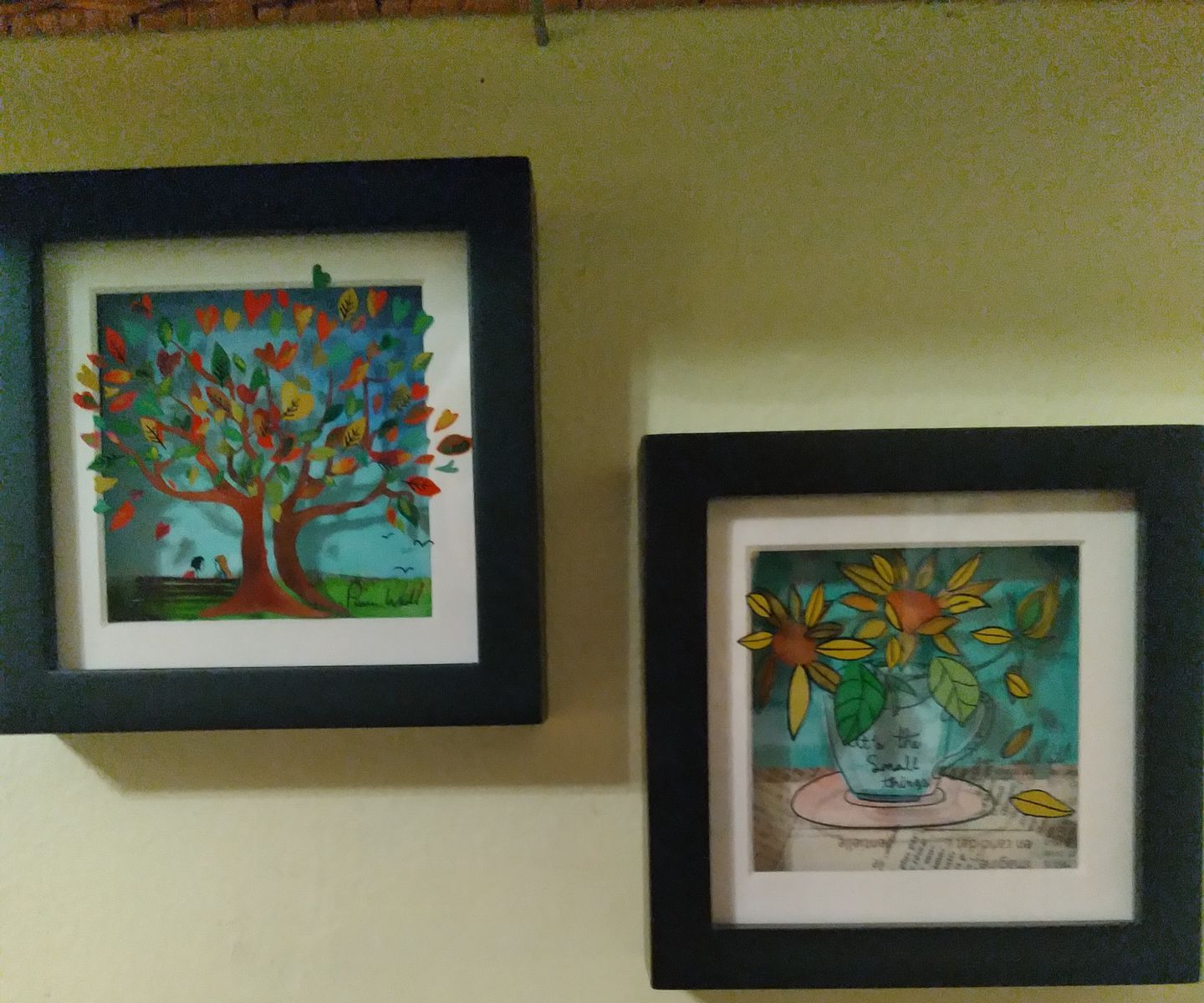 Customer photo review of Tree of Orange Hearts