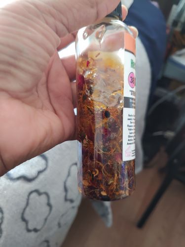 Customer photo review of Herbal Hair Growth Oil