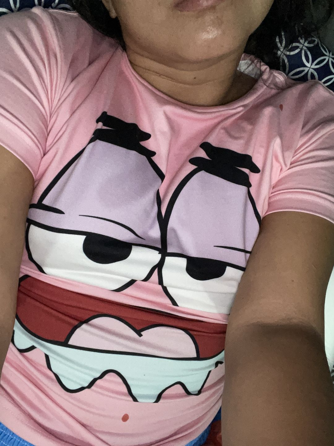 Customer photo review of Playera Pijama Bob Esponja