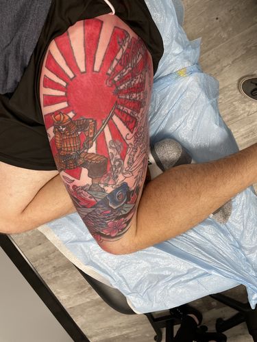 Customer photo review of Signature Tattoo Numbing Cream