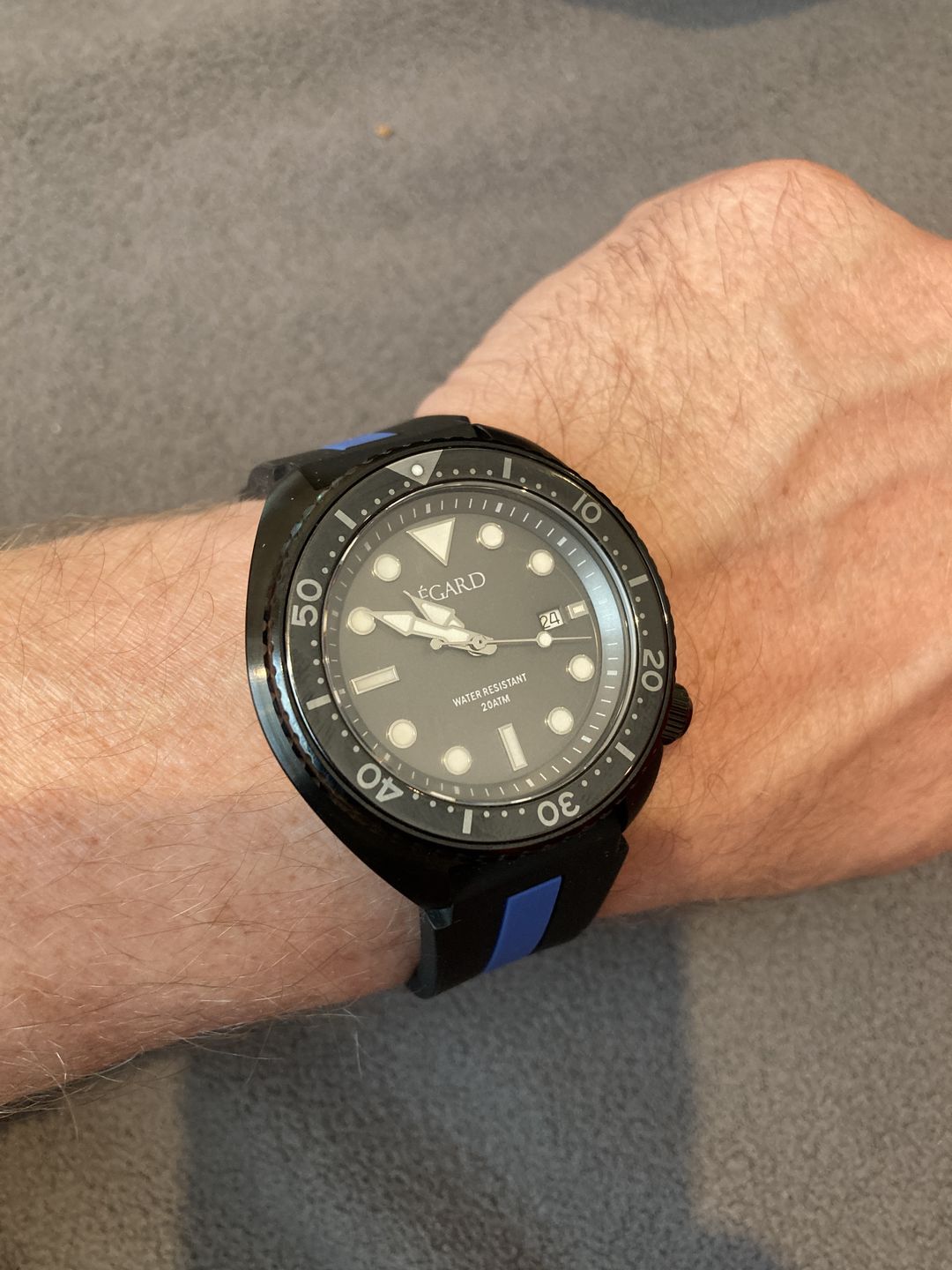 Customer photo review of TBL Police watch - Men