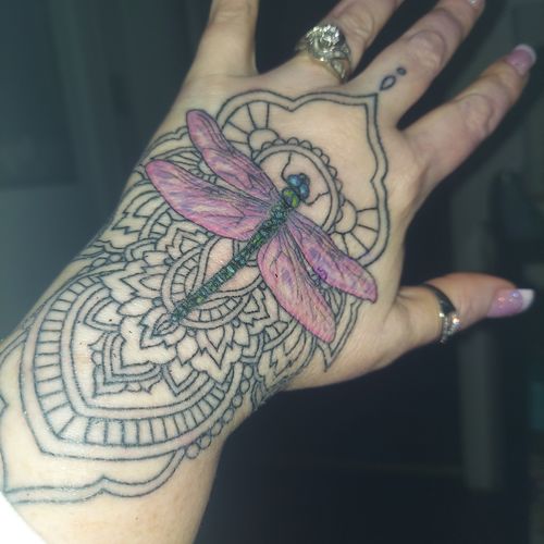 Customer photo review of Signature Tattoo Numbing Cream