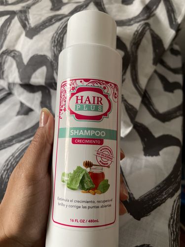 Customer photo review of Shampoo Crecimiento
