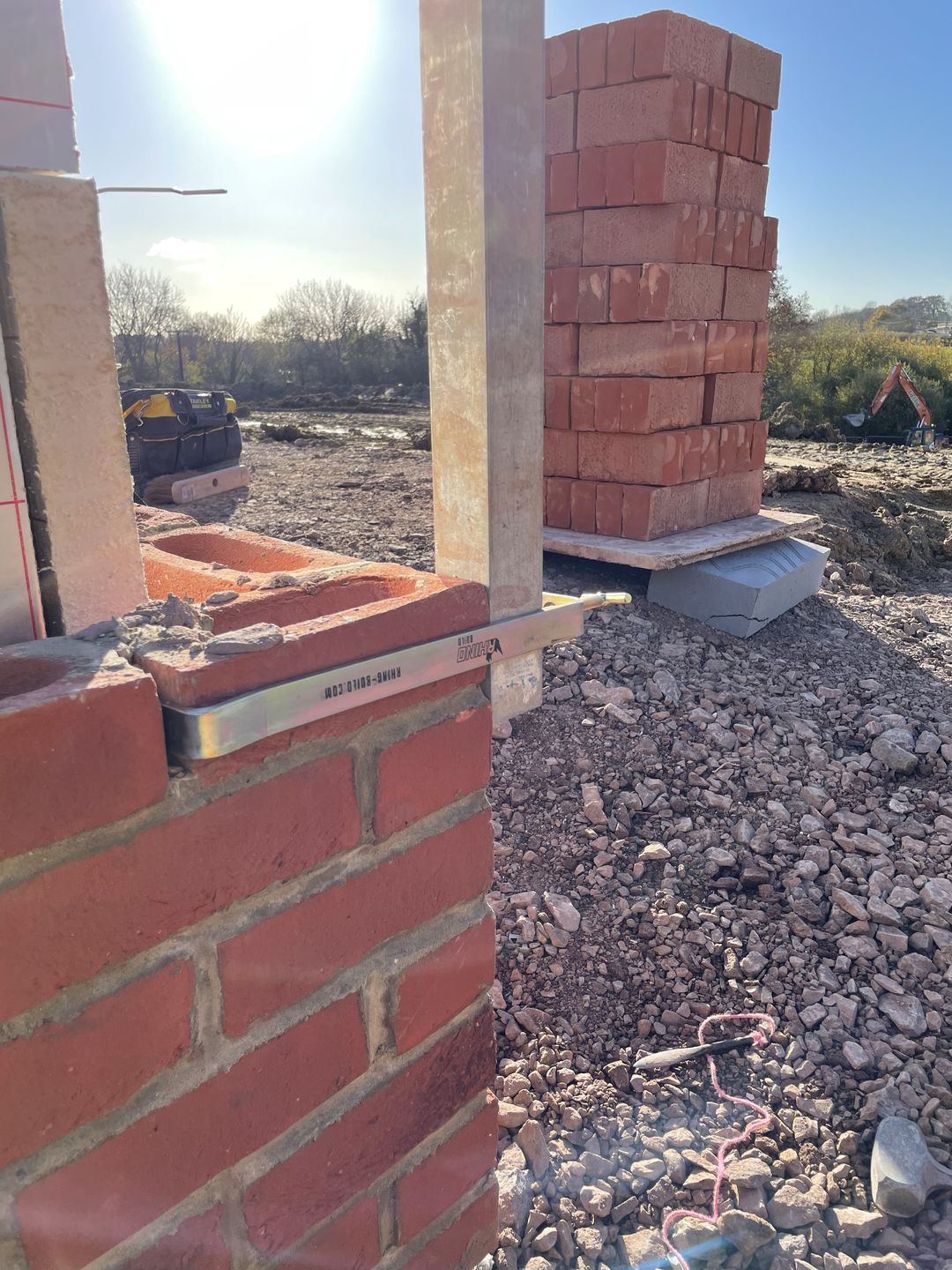 Customer photo review of External Clamp - Medium (215mm - one brick)