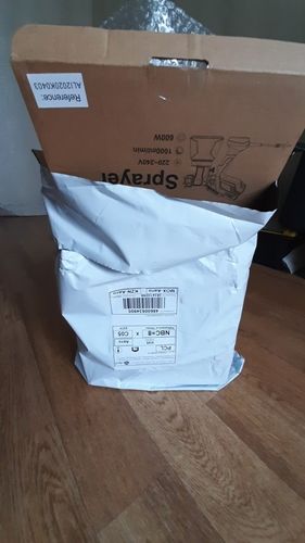Customer photo review of Spray Gun , DKSG55K1/20VDKCX01 High Power Electric Paint Sprayer,3 Nozzle & 800 ml Large capacity,HVLP, Easy Spraying by DEKO