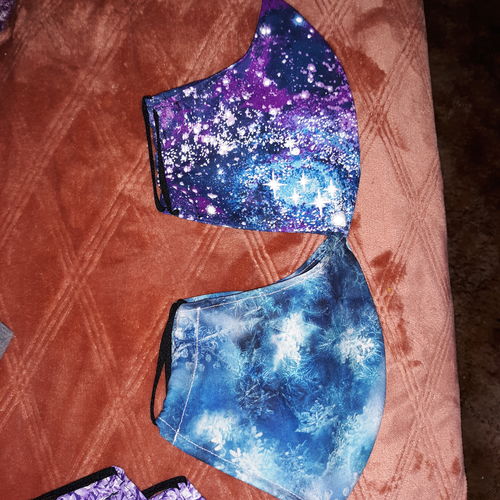 Customer photo review of Black Elastic - 20 Pieces (10 Masks)