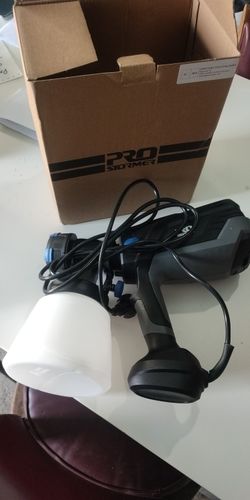 Customer photo review of Spray Gun , DKSG55K1/20VDKCX01 High Power Electric Paint Sprayer,3 Nozzle & 800 ml Large capacity,HVLP, Easy Spraying by DEKO