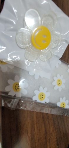 Customer photo review of Cute 3D Sun Flower Transparent iPhone Case
