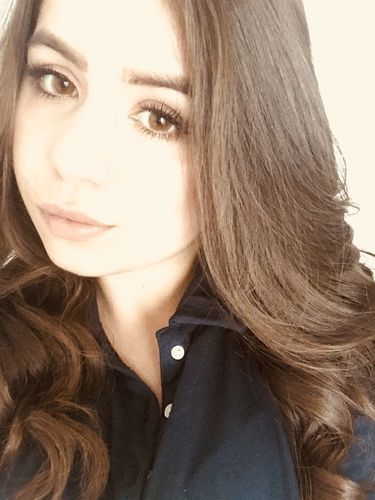 Customer photo review of MOJOSEE Glass Ball Brown Colored Contact Lenses