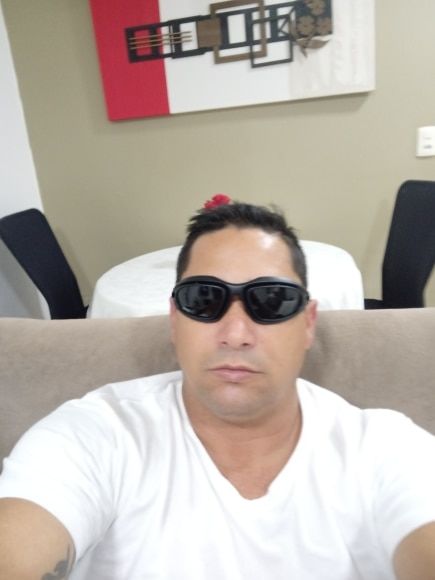 Customer photo review of Durable Polarized Riding Goggles - 4 Lens Kit