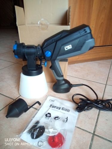 Customer photo review of Spray Gun , DKSG55K1/20VDKCX01 High Power Electric Paint Sprayer,3 Nozzle & 800 ml Large capacity,HVLP, Easy Spraying by DEKO