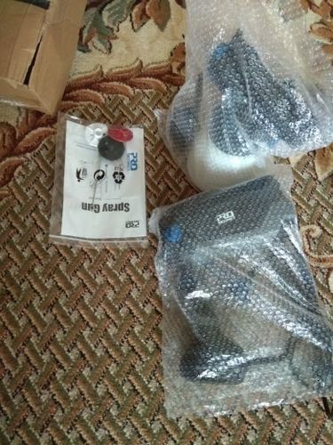 Customer photo review of Spray Gun , DKSG55K1/20VDKCX01 High Power Electric Paint Sprayer,3 Nozzle & 800 ml Large capacity,HVLP, Easy Spraying by DEKO