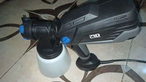 Customer photo review of Spray Gun , DKSG55K1/20VDKCX01 High Power Electric Paint Sprayer,3 Nozzle & 800 ml Large capacity,HVLP, Easy Spraying by DEKO