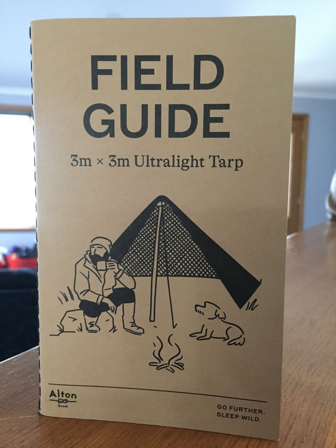Customer photo review of Waterproof Field Guide - Tarp