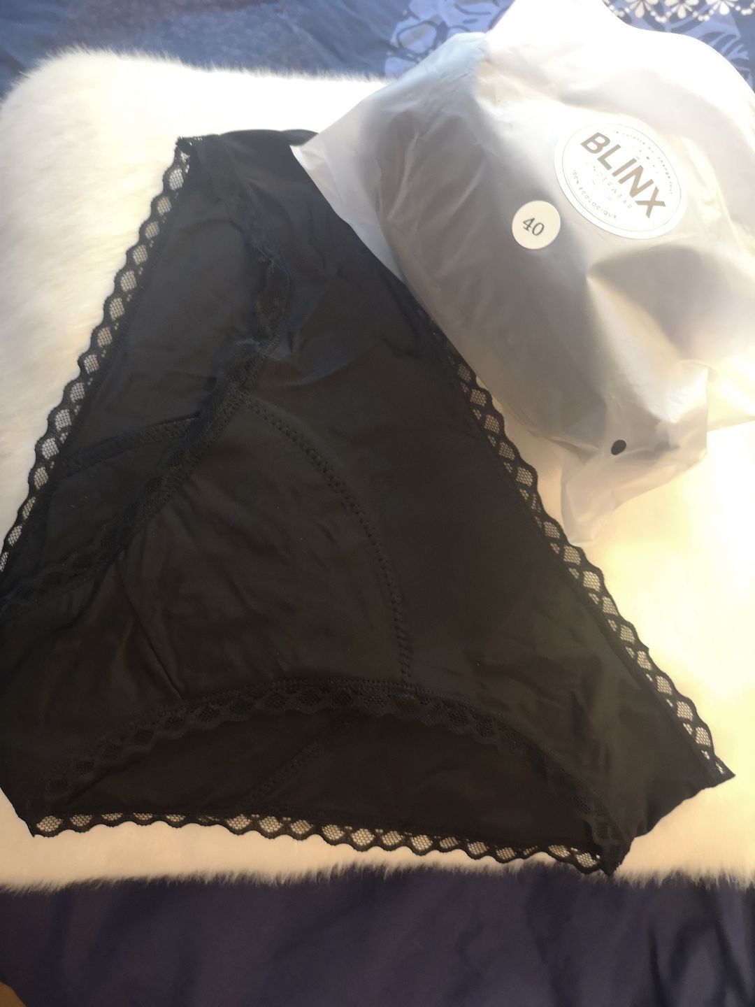 Customer photo review of Culotte Menstruelle Sérénité (Lot de 3)