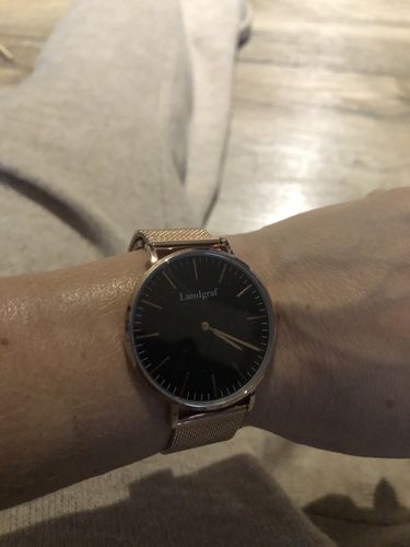 Customer photo review of World Edition Rosé Gold Black Influencer