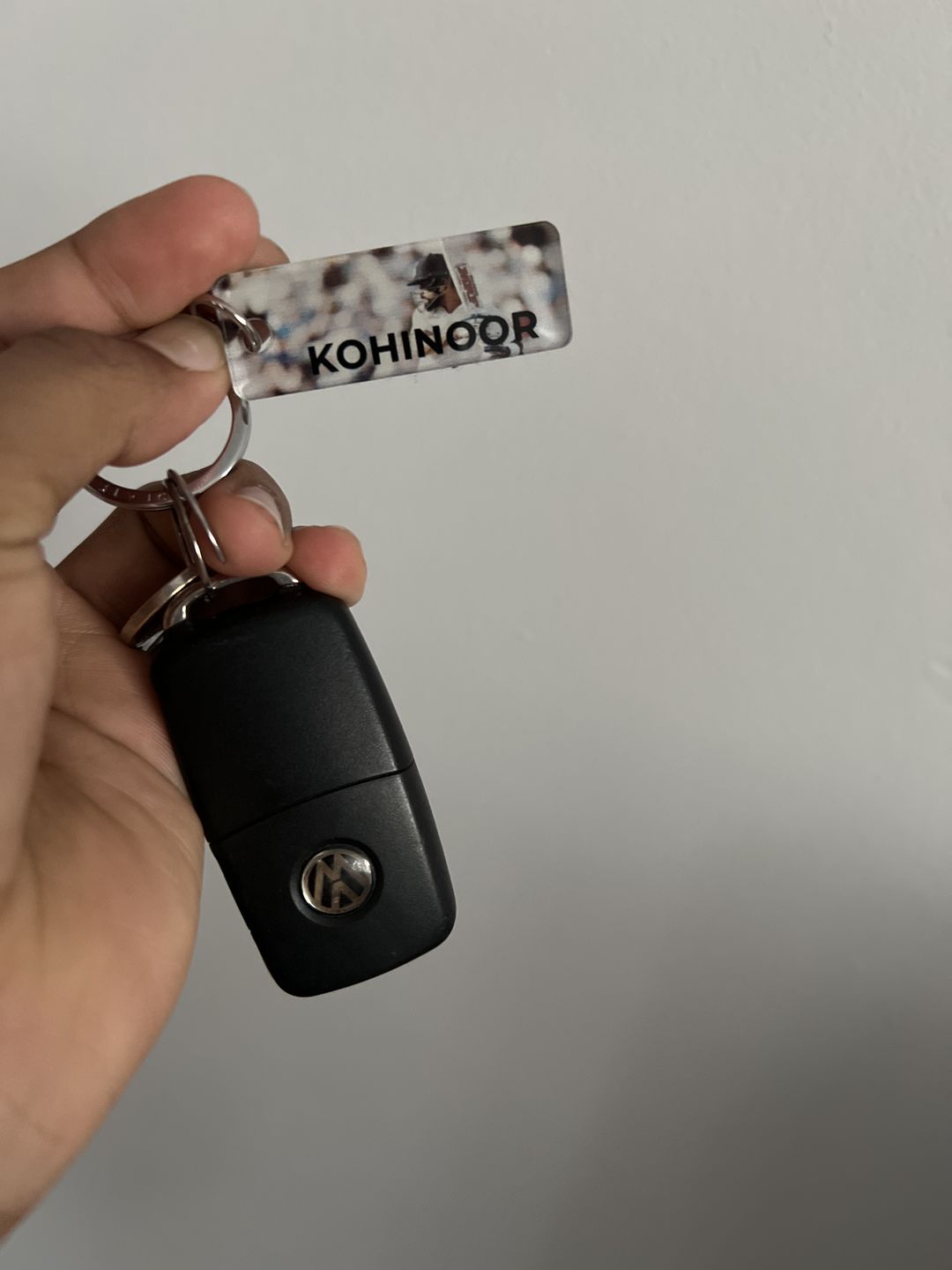 Customer photo review of Custom Design Keychain 🔑