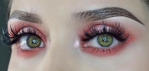 Customer photo review of MOJOSEE Kise Ryota Gold Colored Contact Lenses