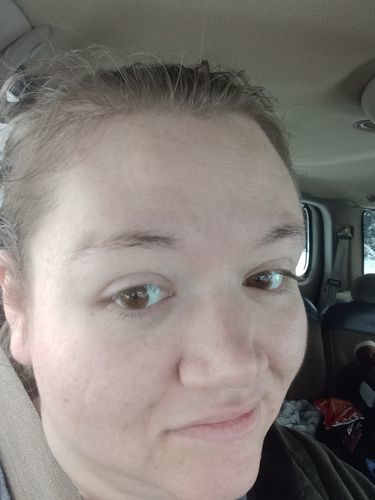 Customer photo review of MOJOSEE Glass Ball Brown Colored Contact Lenses