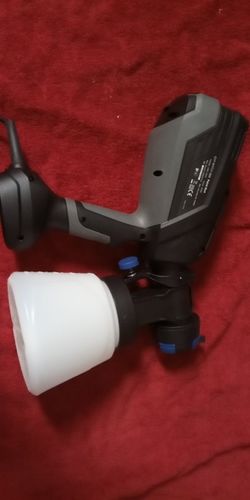 Customer photo review of Spray Gun , DKSG55K1/20VDKCX01 High Power Electric Paint Sprayer,3 Nozzle & 800 ml Large capacity,HVLP, Easy Spraying by DEKO