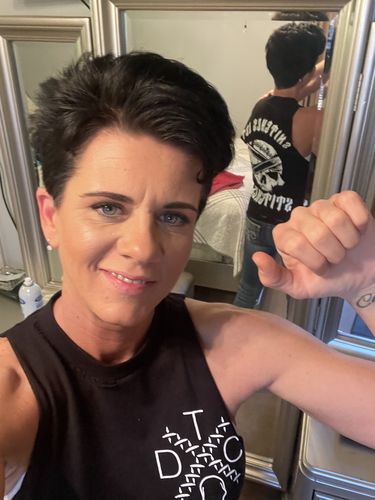 Customer photo review of 9- Snitches Tank Top