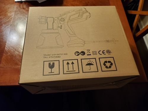 Customer photo review of Spray Gun , DKSG55K1/20VDKCX01 High Power Electric Paint Sprayer,3 Nozzle & 800 ml Large capacity,HVLP, Easy Spraying by DEKO