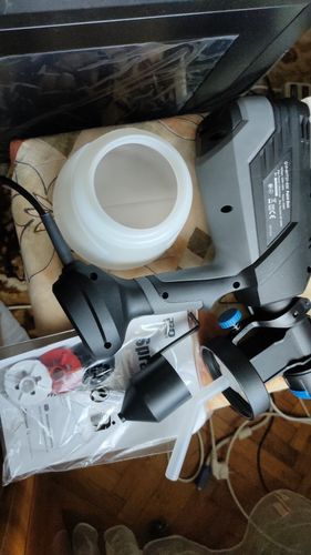 Customer photo review of Spray Gun , DKSG55K1/20VDKCX01 High Power Electric Paint Sprayer,3 Nozzle & 800 ml Large capacity,HVLP, Easy Spraying by DEKO