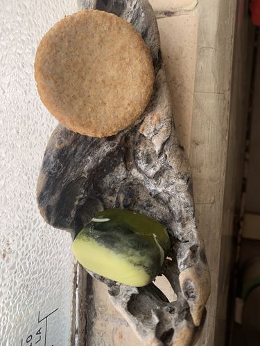 Customer photo review of Jabón de cuerpo natural (menta)