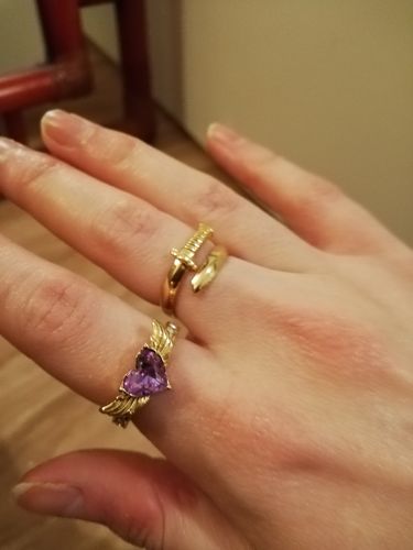 Customer photo review of D-2 Sword Ring
