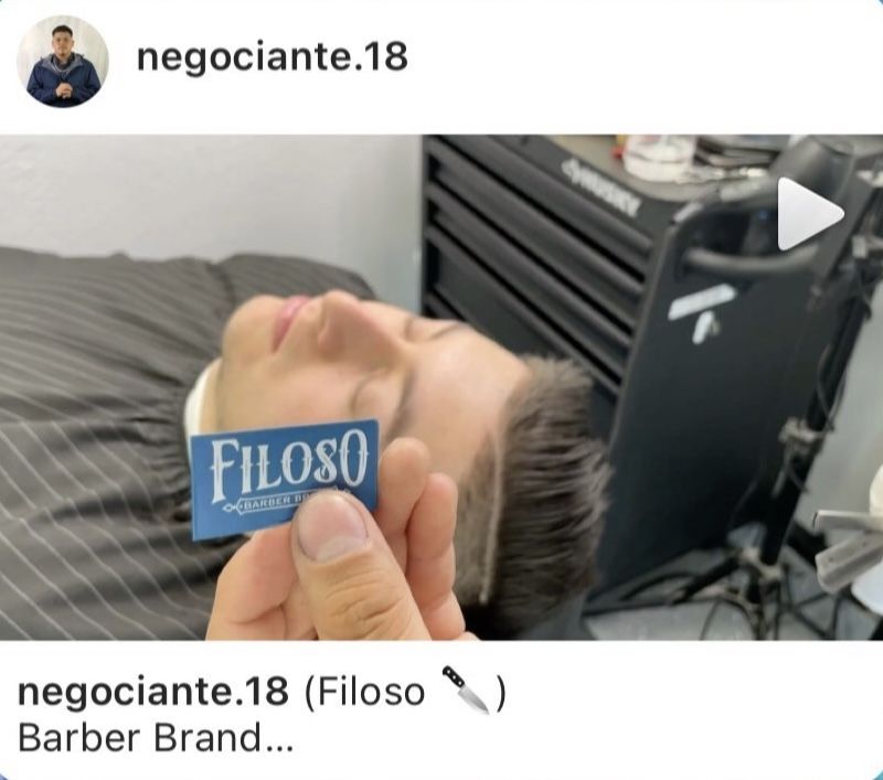 Customer photo review of Filoso Razor Blades