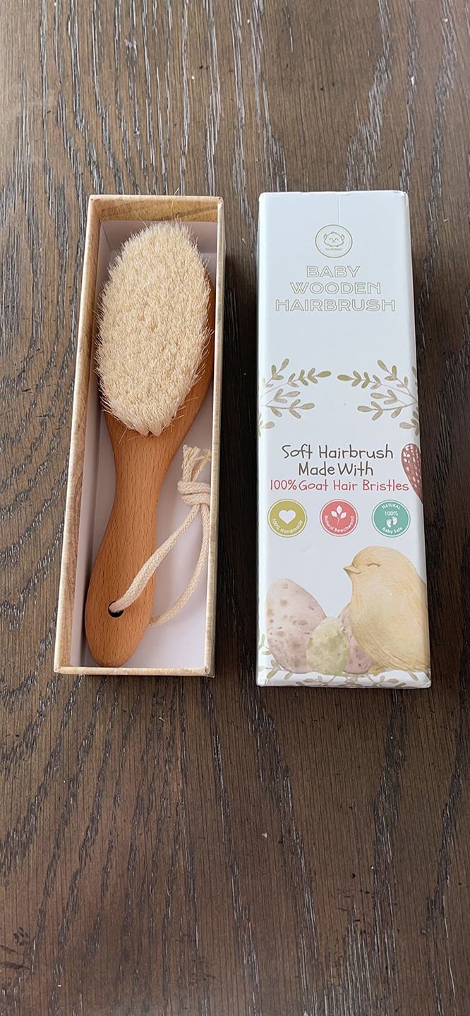 Customer photo review of Baby Hair Brush
