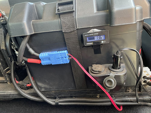 Customer photo review of Lithium Battery Volt Meter