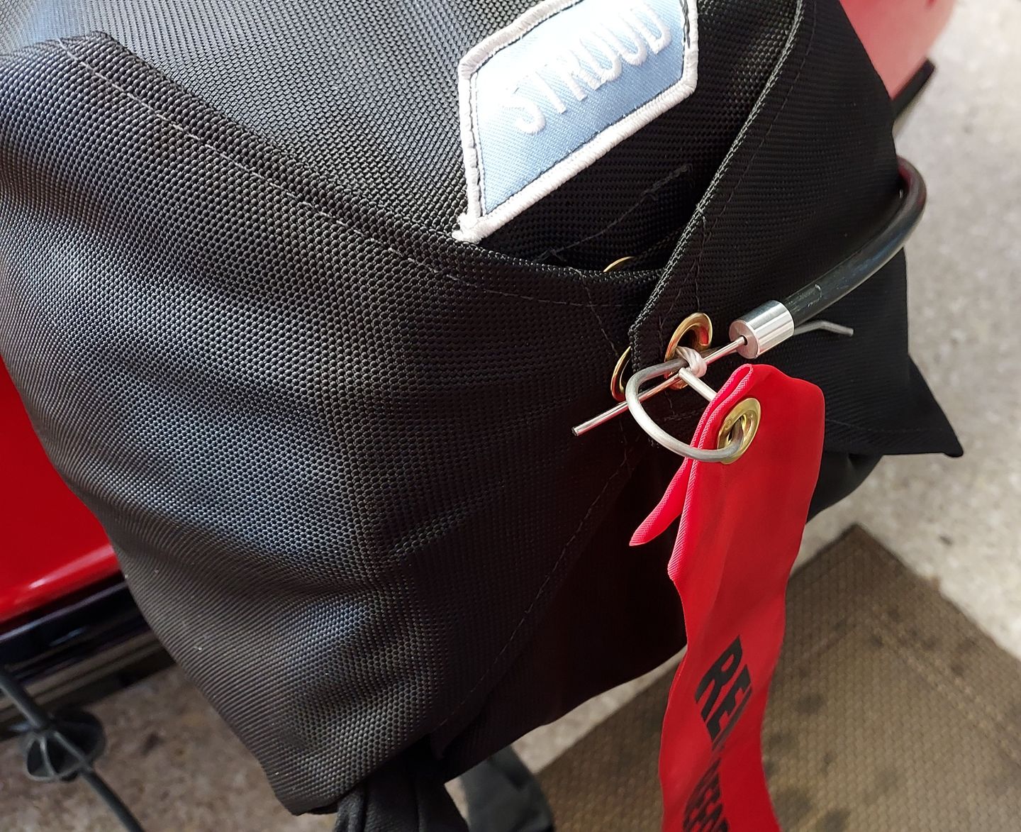 Customer photo review of Parachute Cable Billet End Cap 14-00009