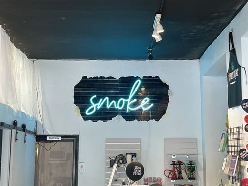 Customer photo review of Custom Neon Signs