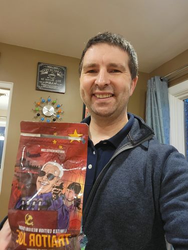 Customer photo review of TRAITOR JOE  PRE- ORDER Limited Edition Collectors Roast