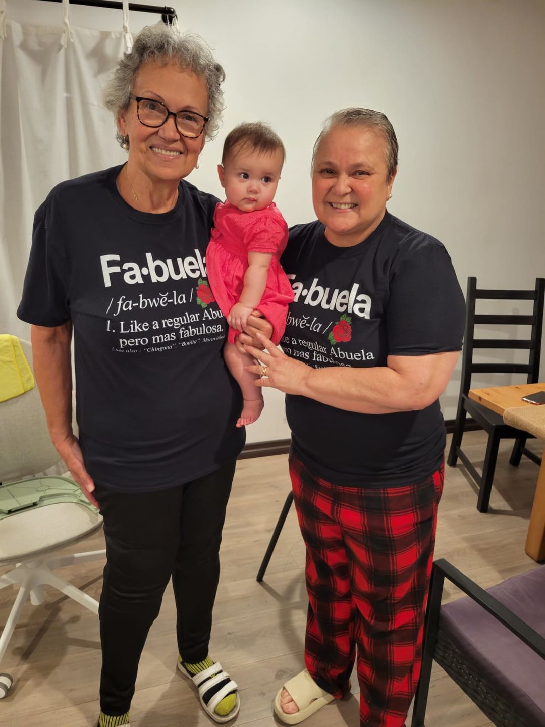 Customer photo review of Fabuela Fabulosa Abuela T-Shirt