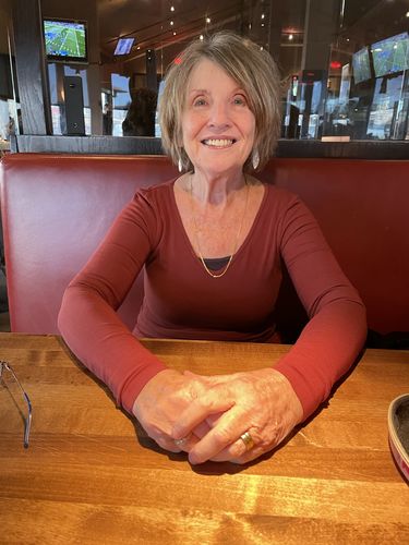 Customer photo review of Bamboo V Neck Top (Brandy)