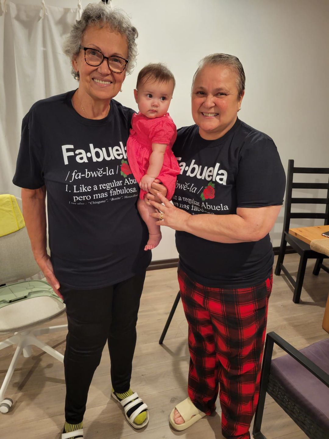 Customer photo review of Fabuela Fabulosa Abuela T-Shirt