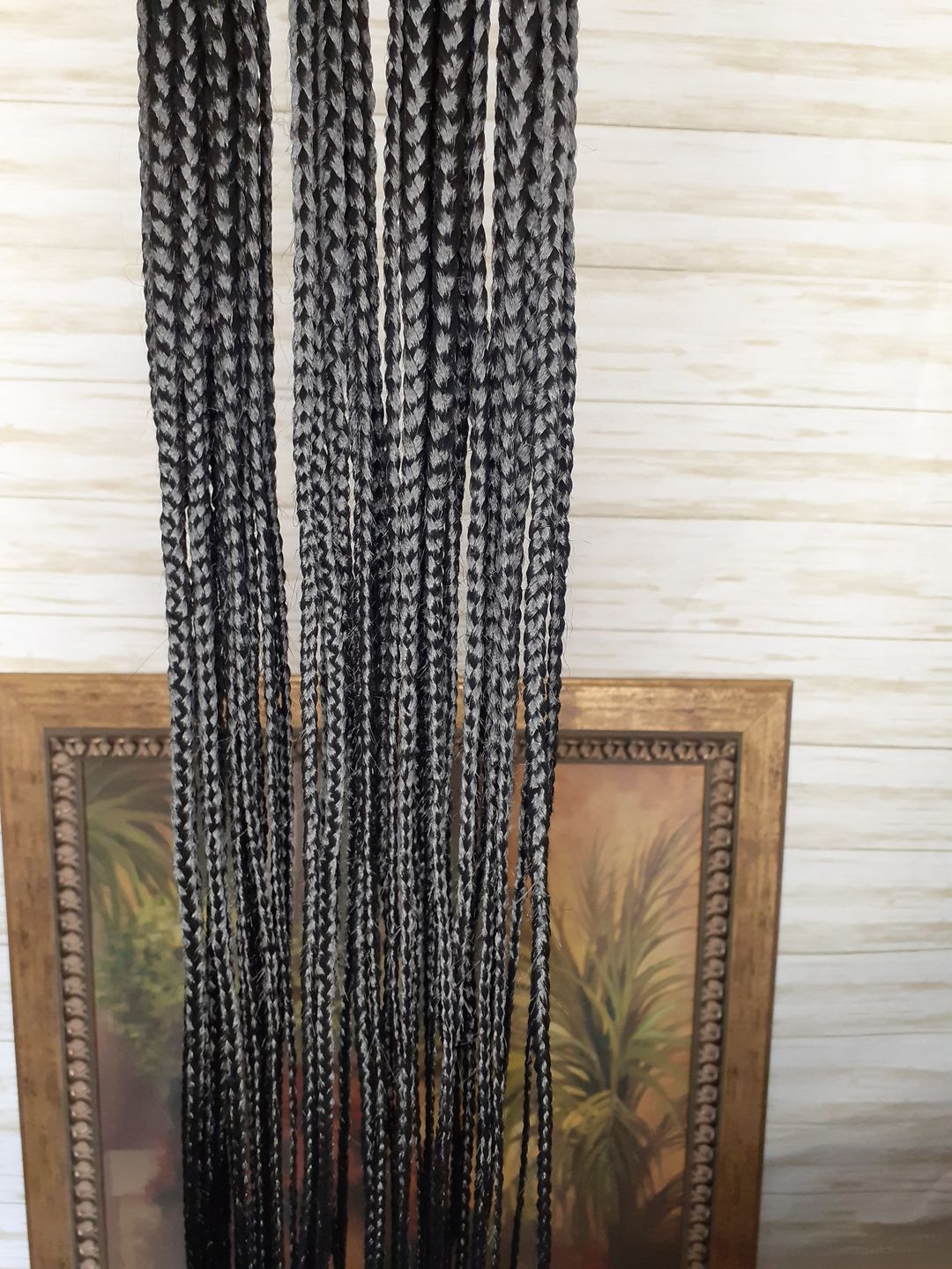 Customer photo review of Zury Synthetic Braid - 3x Fast Braids 60"