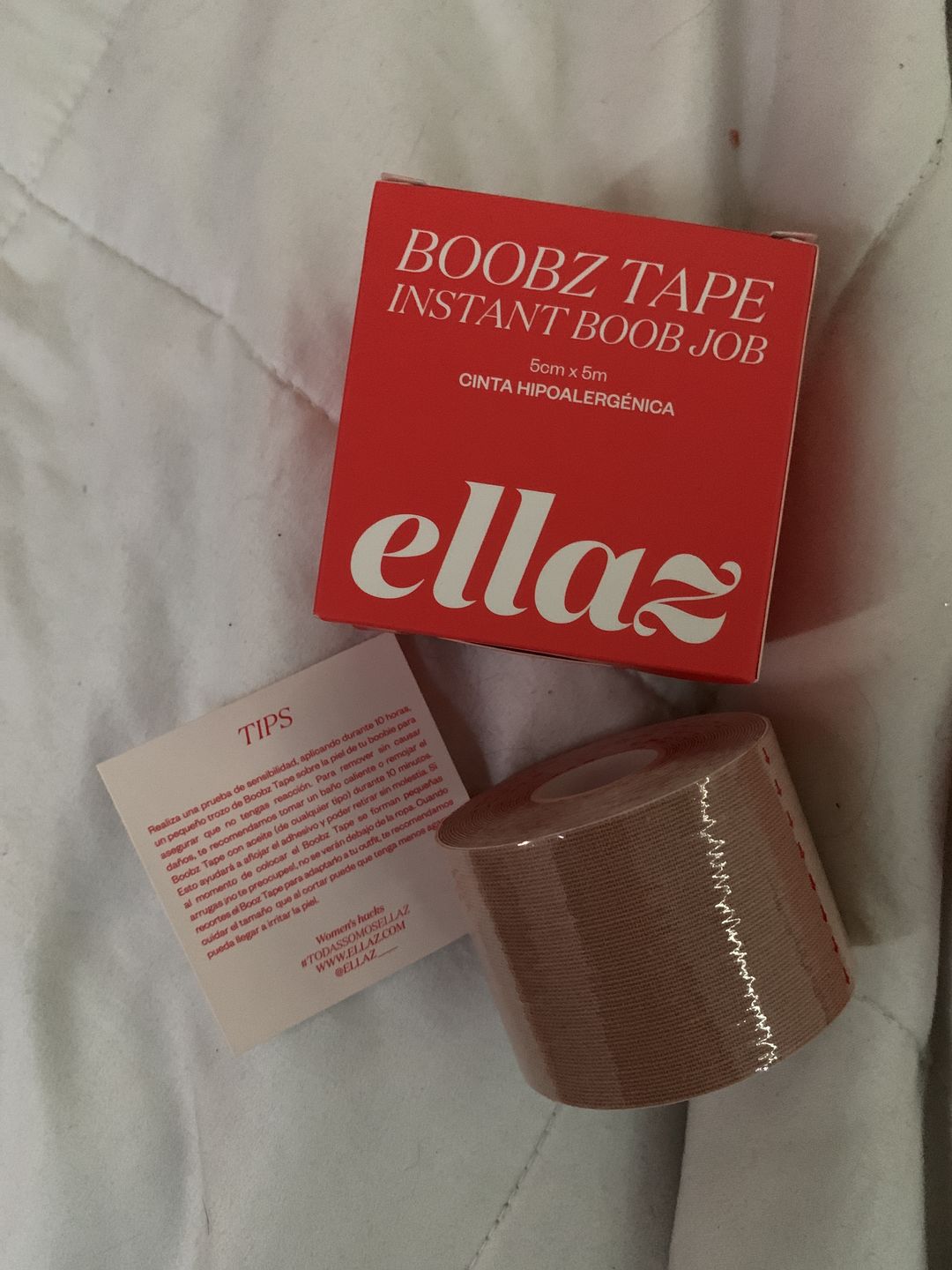 Customer photo review of B00bz Tape