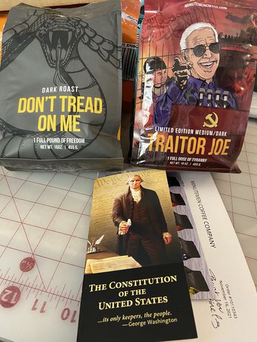 Customer photo review of Don't Tread on Me