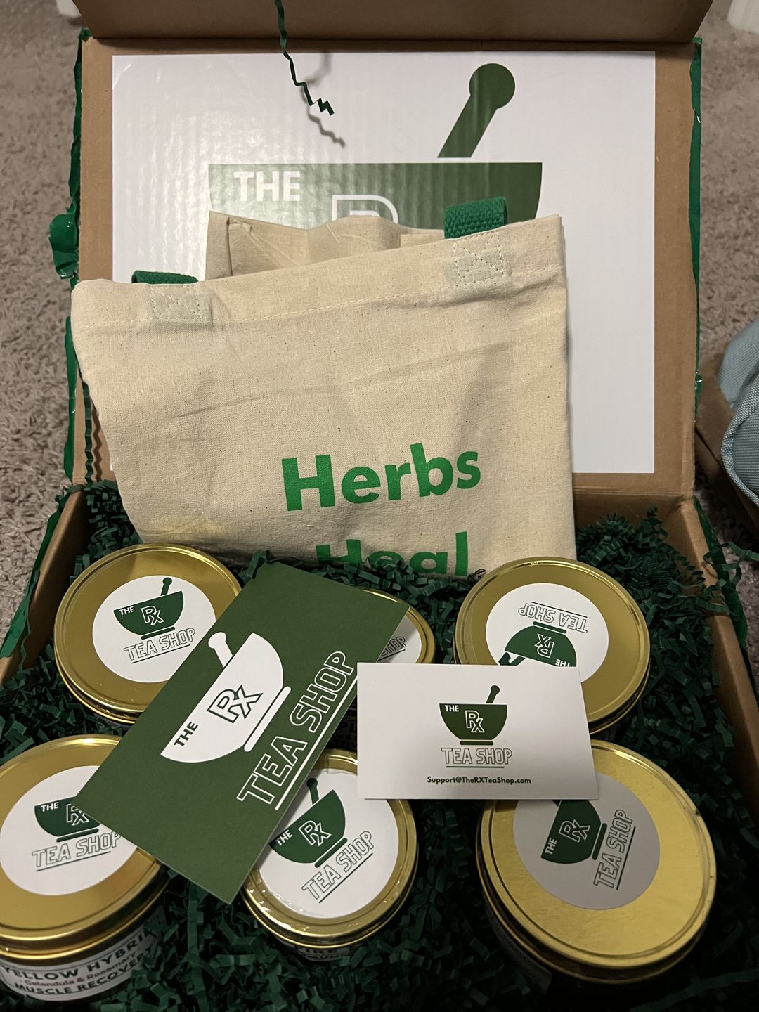 Customer photo review of Ghost Mint - Tea for Energy